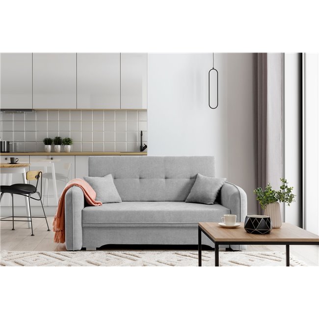 Sofa bed Elaine , Poco 3, gray, H75x155x105
