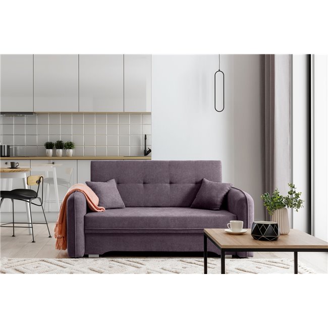 Sofa bed Elaine , Poco 41, purple, H75x155x105