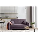 Sofa bed Elaine , Poco 41, purple, H75x155x105