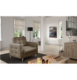 Кресло Elsgard , Monolith 09, бежевый, H88x105x92