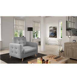 Кресло Elsgard , Monolith 84, серый, H88x105x92