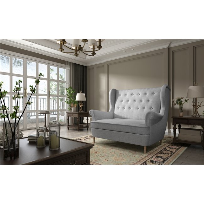 Sofa Elaros , Sawana 21, gray, H103x150x55