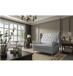 Sofa Elaros , Sawana 21, gray, H103x150x55