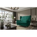 Sofa Elaros , Monolith 37, green, H103x150x55