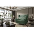Sofa Elaros , Solid 39, green, H103x150x55