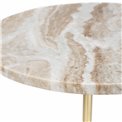 Side table Nema, marble, H58cm, D35.5cm