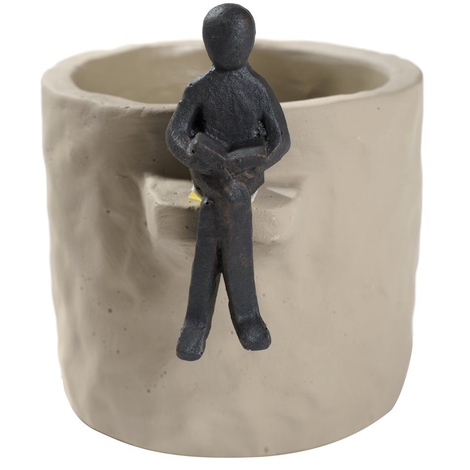 Flower pot Figura, 13xD11xH10cm