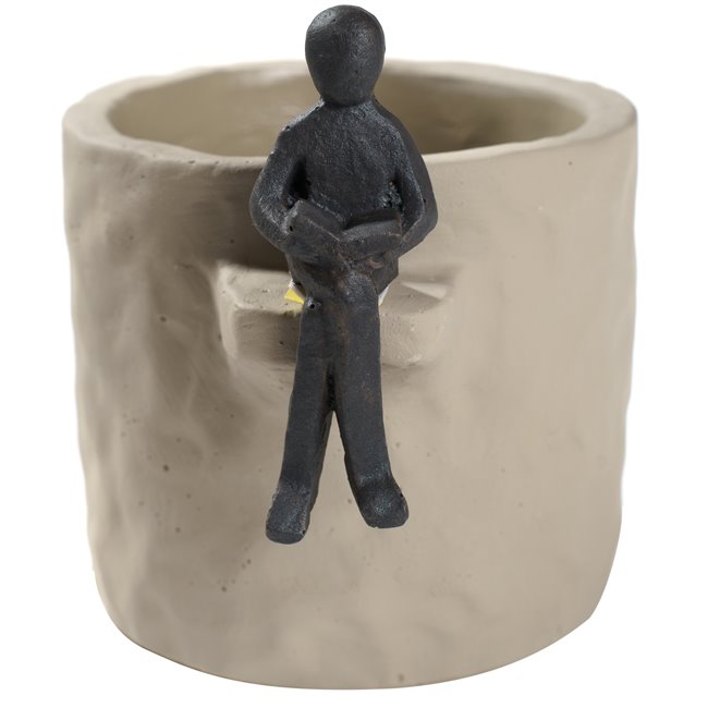 Flower pot Figura, 13xD11xH10cm