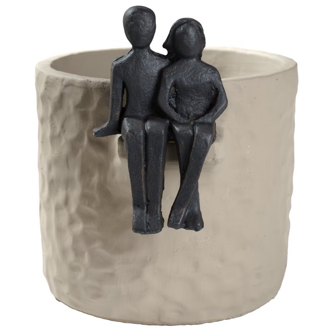 Flower pot  Figura, 20xD17.5xH16cm