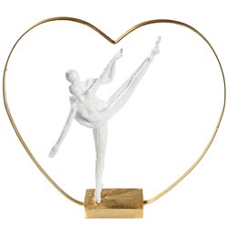 Decorative figure Fancy Couple, 5.5x29xH29cm