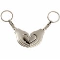 Keychain Heart hands, 3.8xH7.5cm