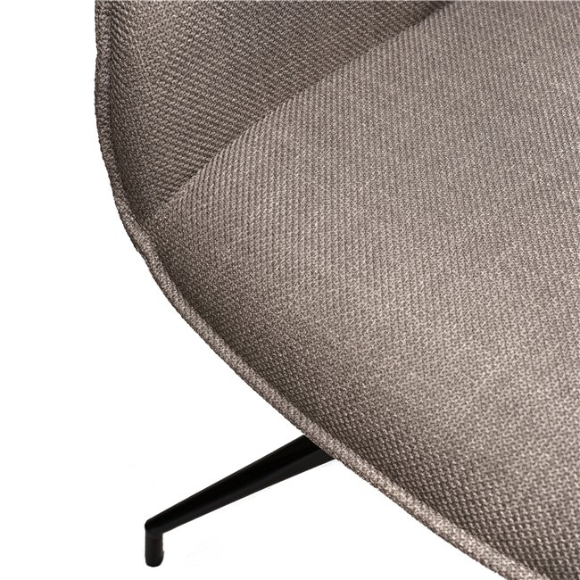 Armchair Tamarino, grey, 88x59x58cm, SH49cm