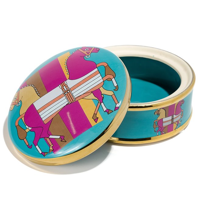 Decorative box  Marbourg, 15.3x15.3x9.2（8.5）cm