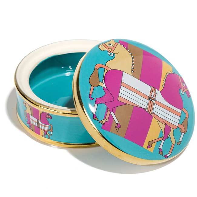 Decorative box  Marbourg, 15.3x15.3x9.2（8.5）cm