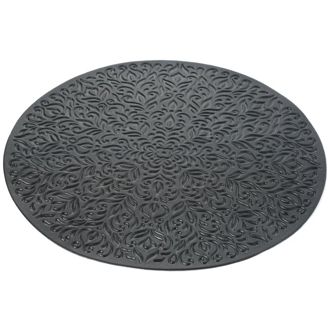 Placemat Acedo black, D38cm