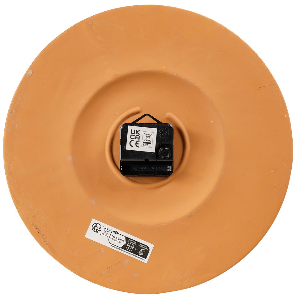 Sun clock, terracotta, D30cm