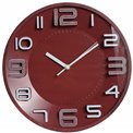 Plastic wall clock Brick, D28x4cm