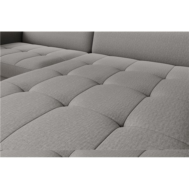 Corner sofa Elgomsi L, Manhattan 03, grey, H100x228x165