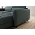 Corner sofa Elgomsi L, Manhattan 38, green, H100x228x165