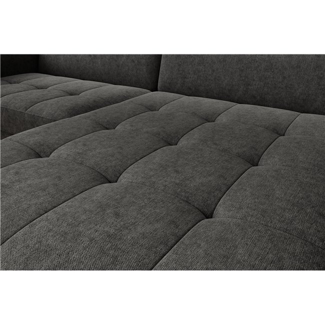 Corner sofa Elgomsi L, Raquel 05, grey, H100x228x165
