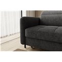 Corner sofa Elgomsi L, Raquel 05, grey, H100x228x165