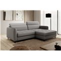 Corner sofa Elgomsi R, Manhattan 03, grey, H100x228x165