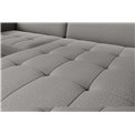 Corner sofa Elgomsi R, Manhattan 03, grey, H100x228x165