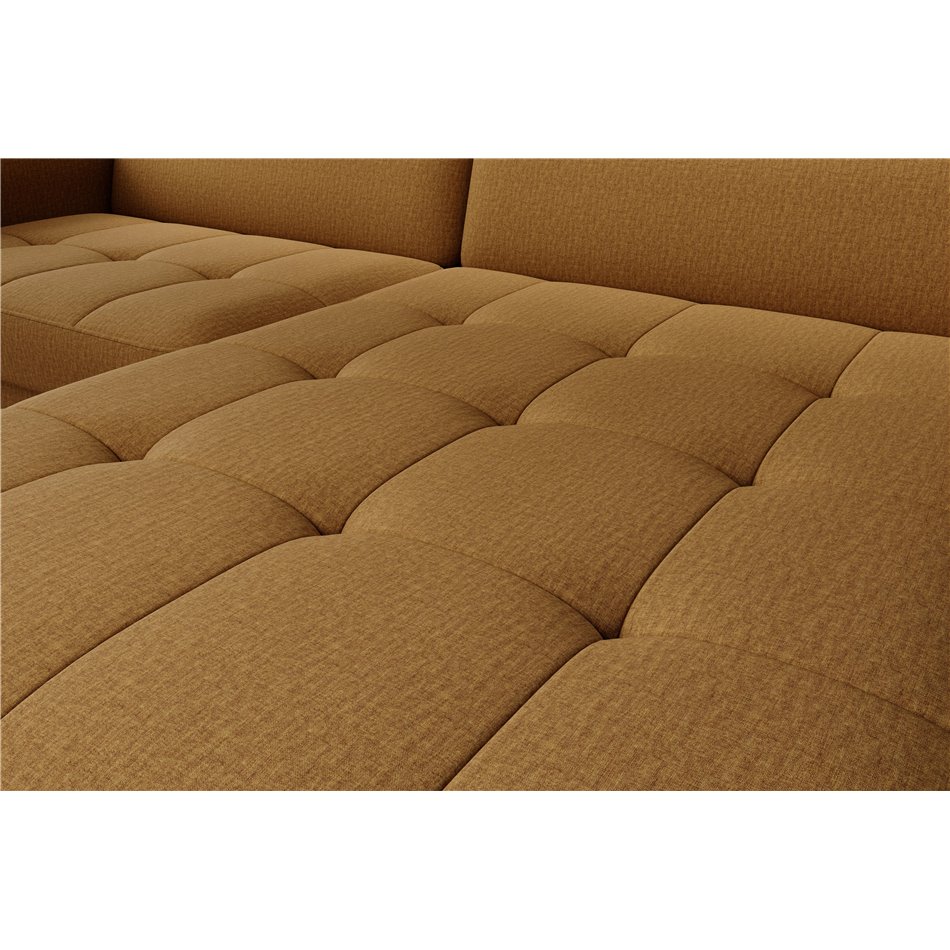 Corner sofa Elgomsi R, Manhattan 45, yellow, H100x228x165