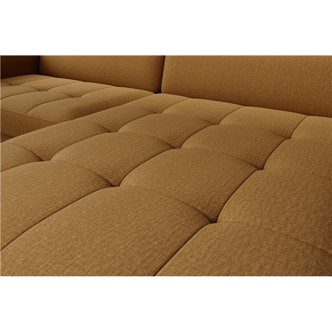 Corner sofa Elgomsi R, Manhattan 45, yellow, H100x228x165