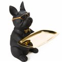 Decorative trinket tray Bulldog, 21cm