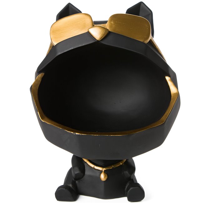 Decorative trinket tray Dog in sunglasses,17x23.5x33.3cm