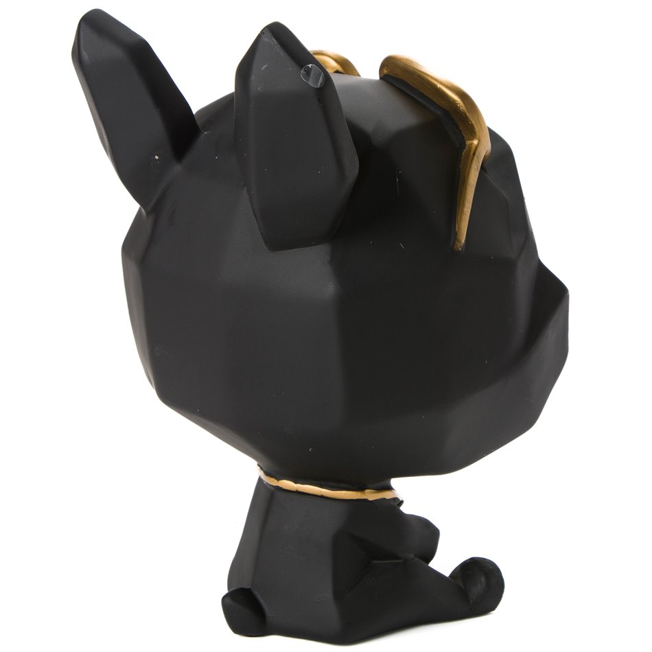 Decorative trinket tray Dog in sunglasses,17x23.5x33.3cm