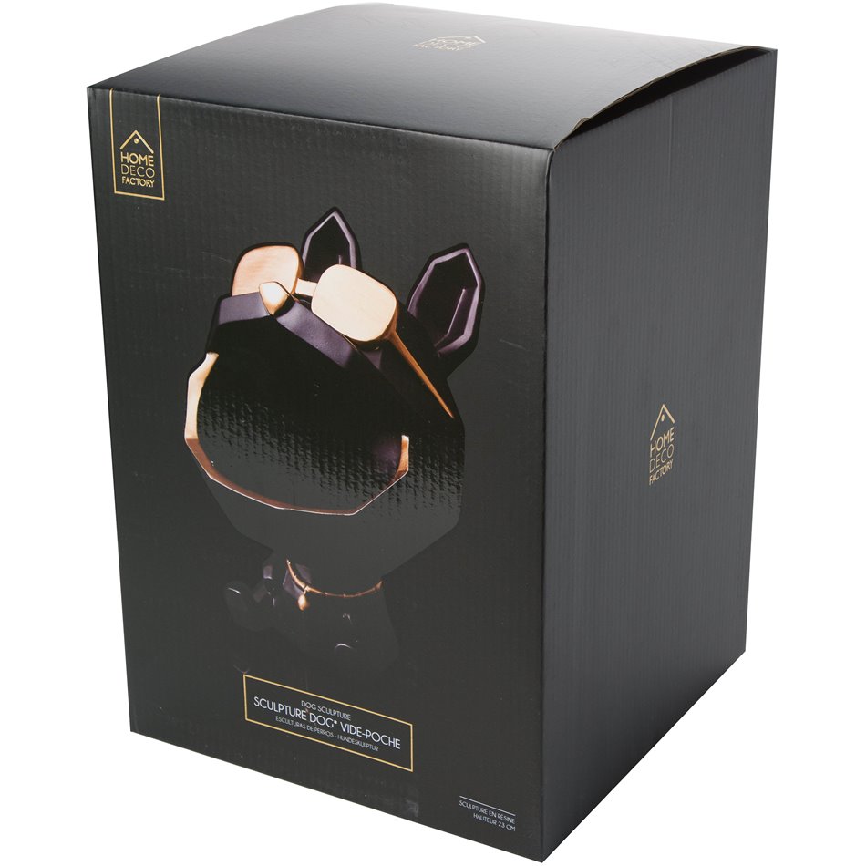 Decorative trinket tray Dog in sunglasses,17x23.5x33.3cm