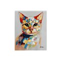 Picture Colorful Kitten, 40x50cm