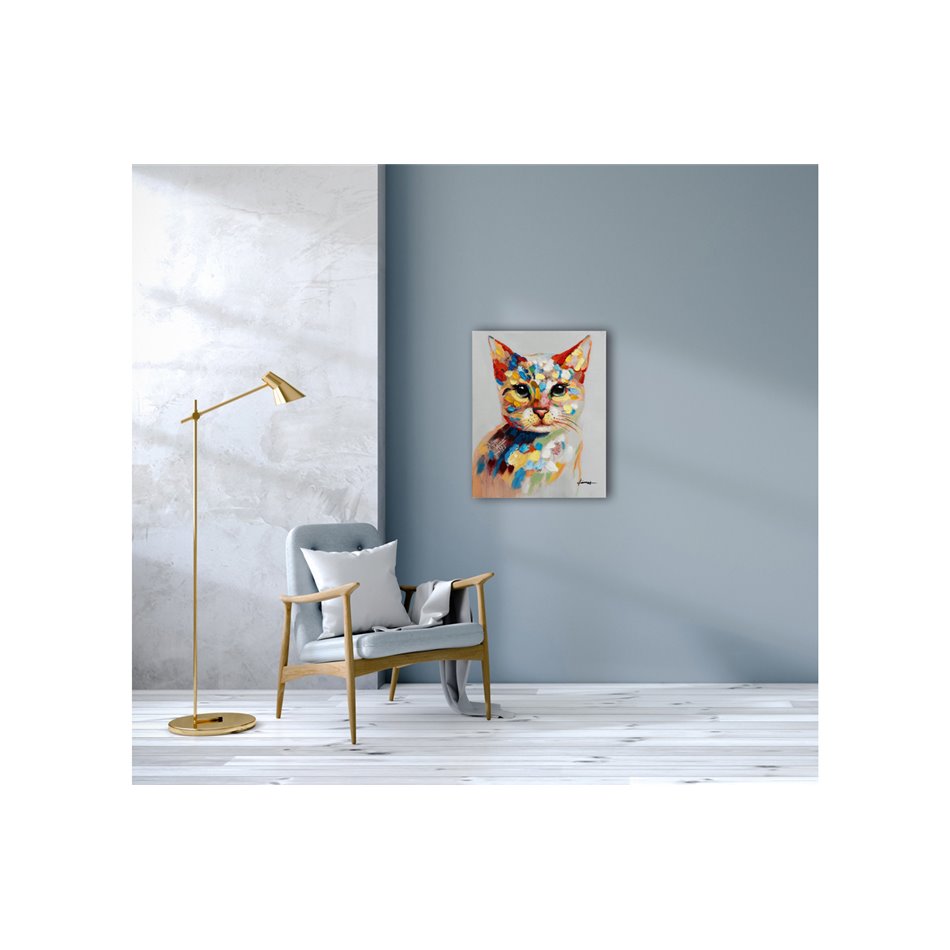 Picture Colorful Kitten, 40x50cm