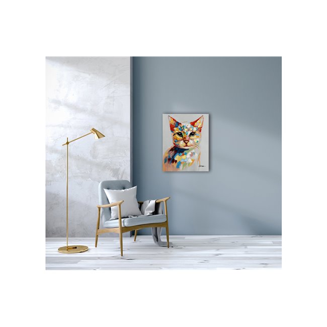 Picture Colorful Kitten, 40x50cm