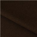 Corner sofa Elarde L, Flores 21, brown, H90x276x191cm