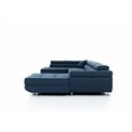 U shape sofa Elcardo U Left, Inari 80, blue, H90x345x58cm