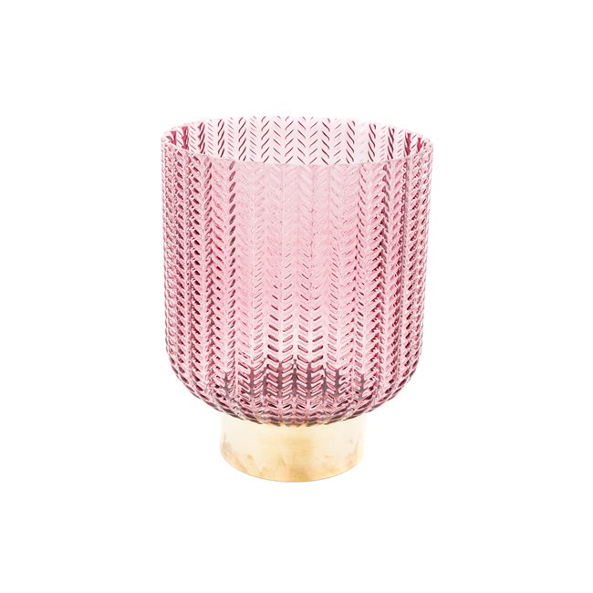 Vase Barfly Berry, rose, 20x17x17cm