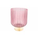 Vase Barfly Berry, rose, 20x17x17cm