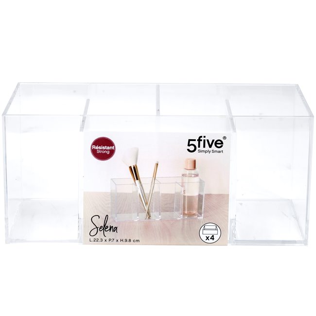 Organizer Selena 4 compart, 22.3x7x H9.8cm