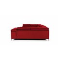 U shape sofa Elago U Right, Monolith 37, green, H88x208x43cm