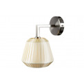 Wall lamp Lotte, cream, E14 40W (max), H-20x16x24cm