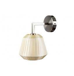 Wall lamp Lotte, cream, E14 40W (max), H-20x16x24cm