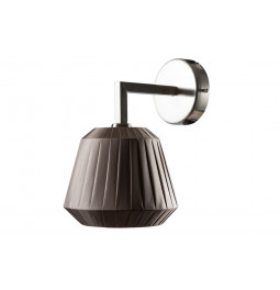 Wall lamp Lotte, taupe, E14 40W (max), H-20x16x24cm