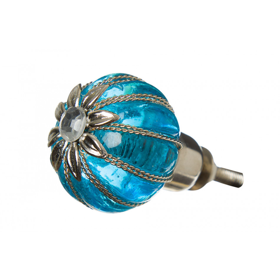 Furniture handle Wire glass, H72x72x30mm