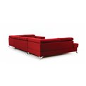 U shape sofa Elago U Right, Omega 91, pink, H88x208x43cm