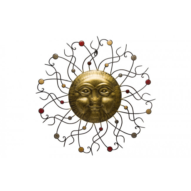 Wall decor Sonne, D72.5xH4cm