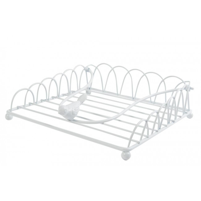 Держатель салфеток Ria L, белый, 18x18cm