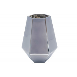 Ваза Art Pastel, серая, H21cm D17cm